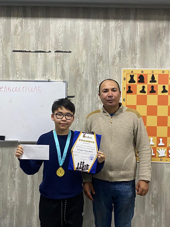 Teenager Chess Battle турнирінде Үшкемпіров Қажыкен Ерхалиұлы жеңімпаз атанды.