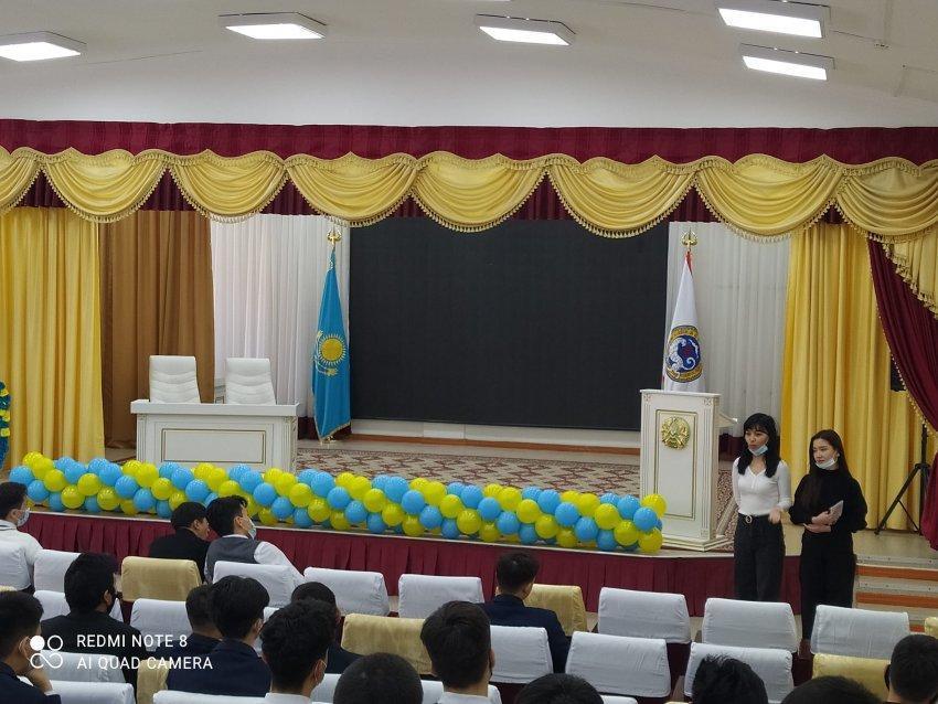 Алматы қаласындағы "Интердент" жоғары медициналық колледжі талапкерлерге үгіт-насихат жұмыстарын жүргізді.