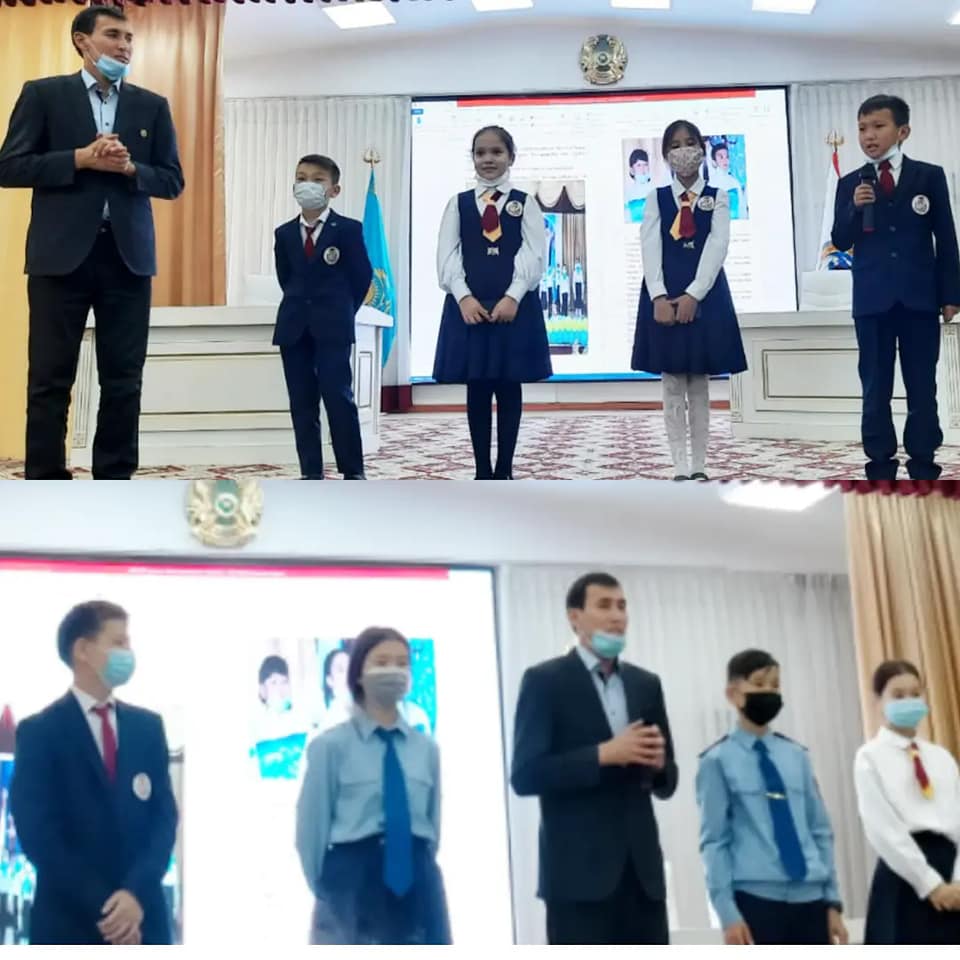 5-сынып оқушылары "Ел жастары" өзін-өзі басқару ұйымына мүше болды