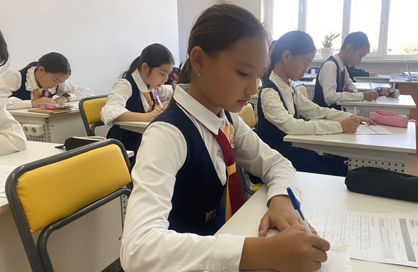 «Алтын сақа» математикалық олимпиадасының лицейішілік кезеңі өтті