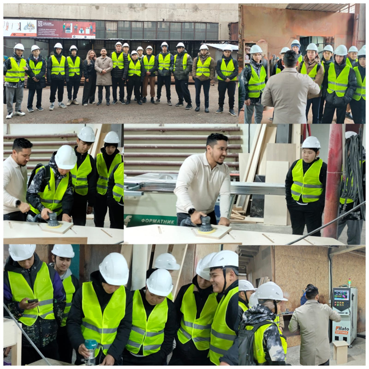"Garant Sport" кешенінде өткен өндірістік сабақ