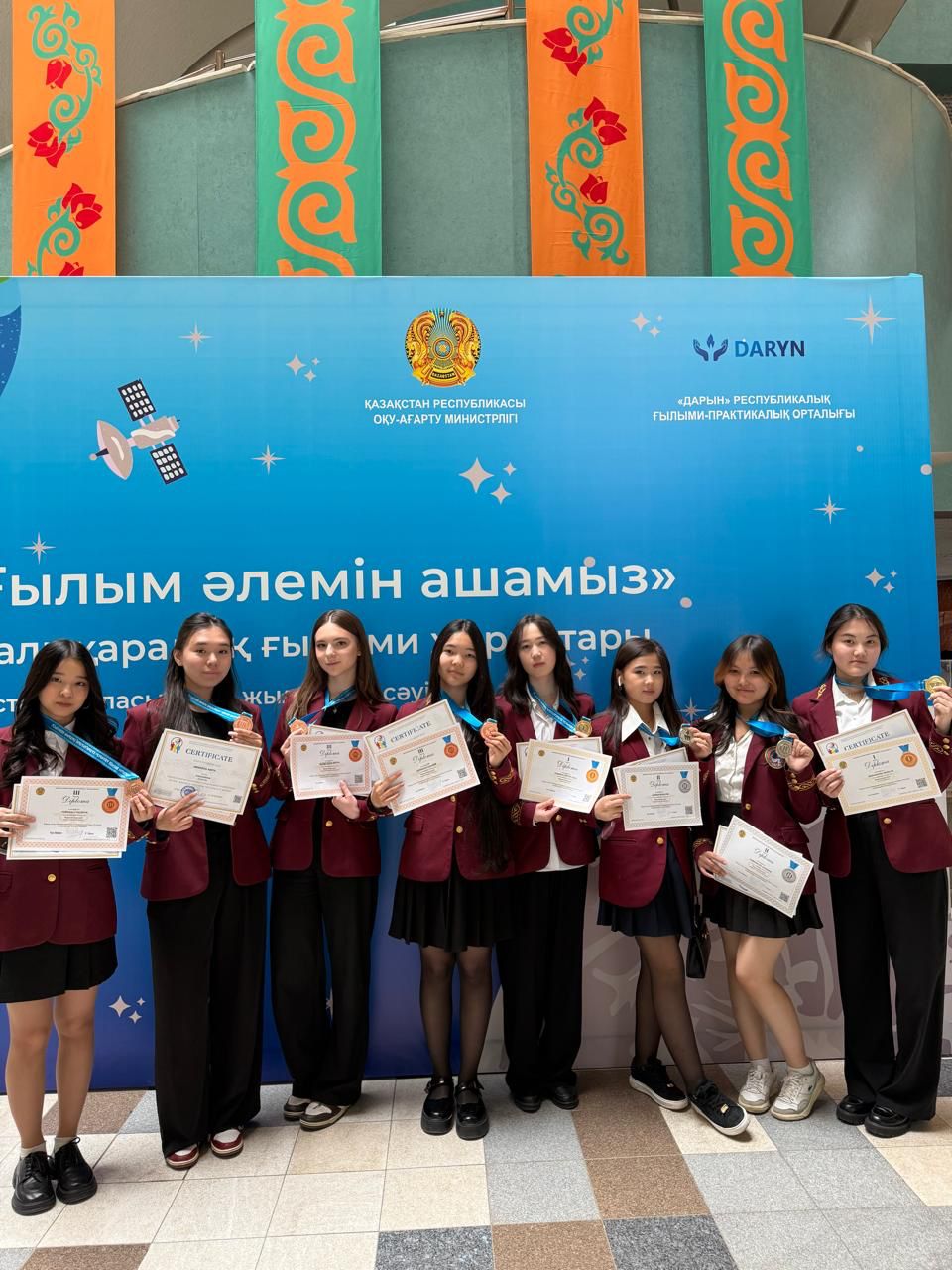 СҮЙІНШІ! ЛИЦЕЙ ҚОРЖЫНЫ ХАЛЫҚАРАЛЫҚ ЕКІ МЕДАЛЬМЕН ТОЛЫҚТЫ