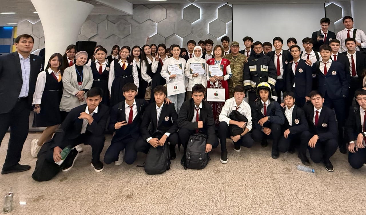 Лицей оқушылары "Мамандықтар жәрмеңкесіне" қатысты