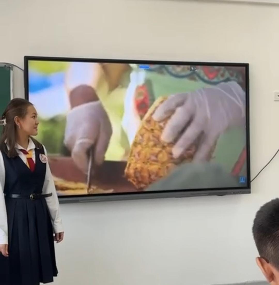 "Дұрыс тамақтануды насихаттау"